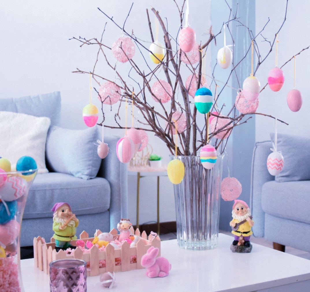 Un arbre de Pâques à créer avec les tout petits - Marie Claire