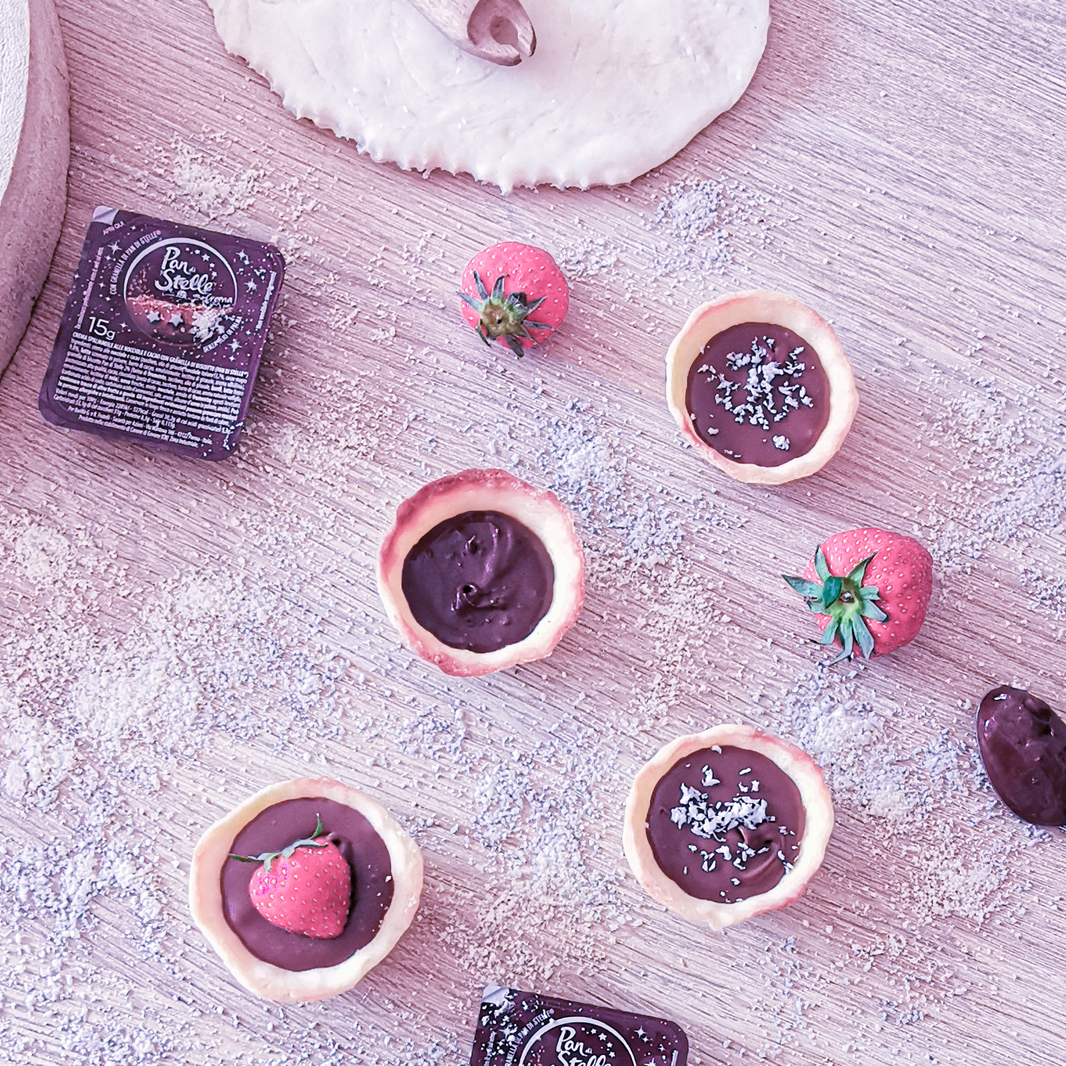 Mini tartelettes du soleil - Recette Cake Factory