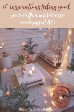 Inspirations terrasse cocooning