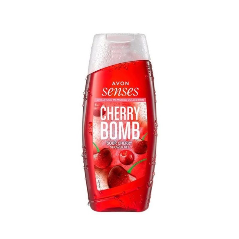 Gel douche cherry bomb Avon senses Mademoiselle Joyce ♥